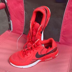 Nike Red and Black Sneakers
